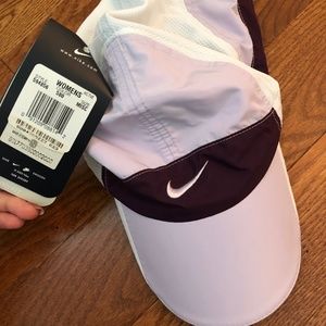 New purple nike dri-fit hat